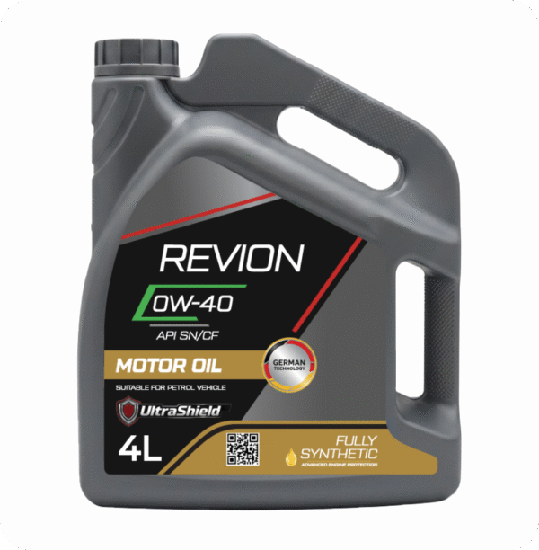 Revion Lubricants Engine Oil 0W-40 API SN/CF for Petrol Vehicle 4 Litre