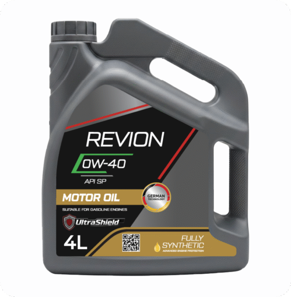 Revion Gasoline Engine Oil 0W-40 API SP 4 Litre