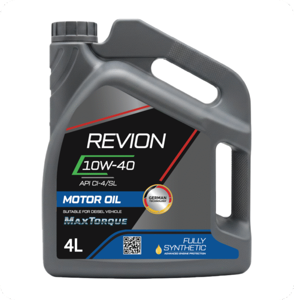 Revion Lubricants engine oil 10W-40 API CI-4/SL for Diesel Vehicle 4 Litre