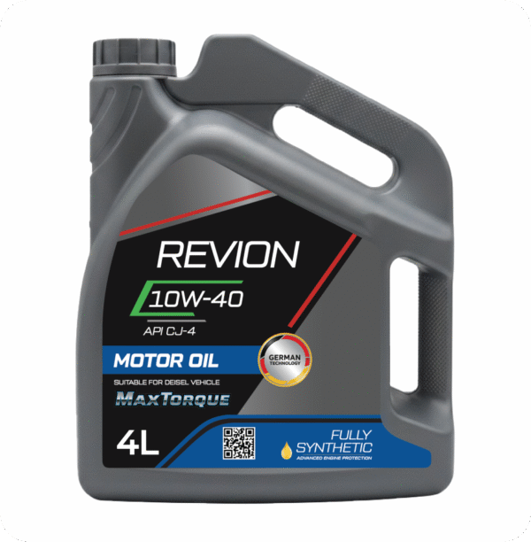 Revion Lubricants engine oil 10W-40 API CJ-4 for Diesel Vehicle 4 Litre
