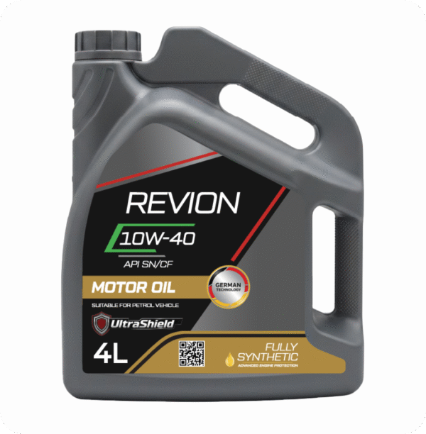 Revion Lubricants Engine Oil 10W-40 API SN/CF for Petrol Vehicle 4 Litre