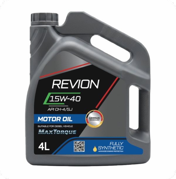 Revion Lubricants engine oil 15W-40 API CH-4/SJ for Diesel Vehicle 4 Litre