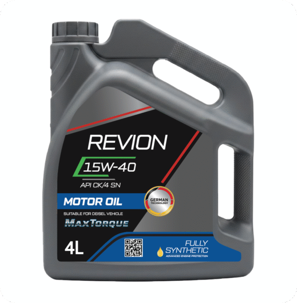 Revion Lubricants engine oil 15W-40 API CK-4/SN for Diesel Vehicle 4 Litre