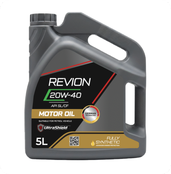 Revion Lubricants engine oil 20W-40 API SL/CF for Petrol Vehicle 5 Litre
