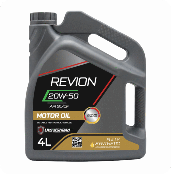 Revion Lubricants engine oil 20W-50 API SL/CF for Petrol Vehicle 4 Litre