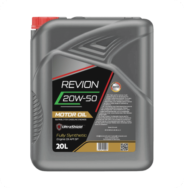 Revion Gasoline Engine Oil 20W-50 API SP 20 Litre