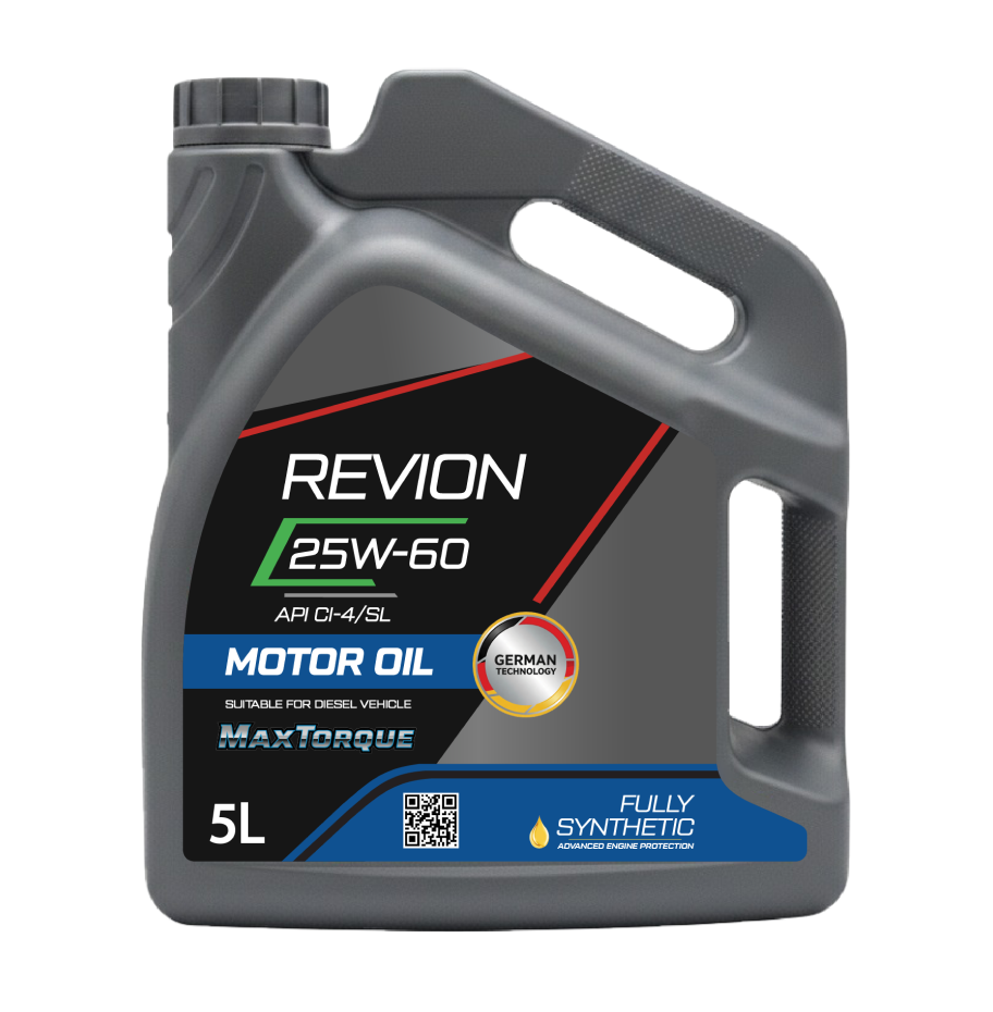 Revion Lubricants engine oil 20W-60 API CI-4/SL for Diesel Vehicle 5 Litre