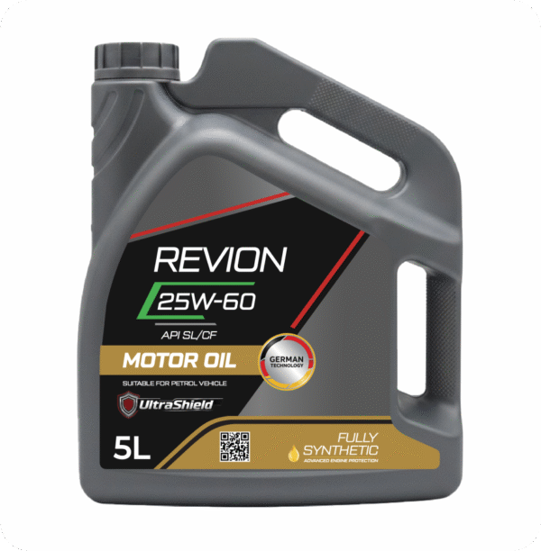 Revion Lubricants engine oil 25W-60 API SL/CF for Petrol Vehicle 5 Litre