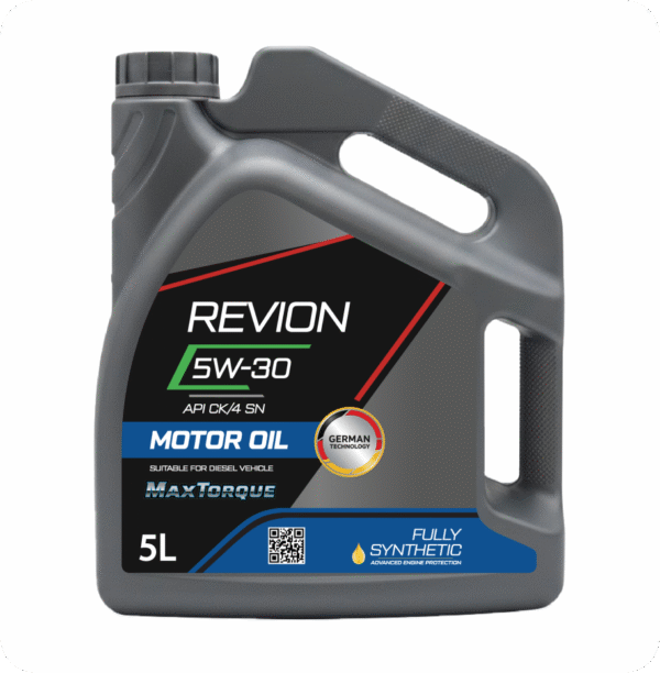 Revion Lubricants engine oil 5W-30 API CK-4/SN for Diesel Vehicle 5 Litre