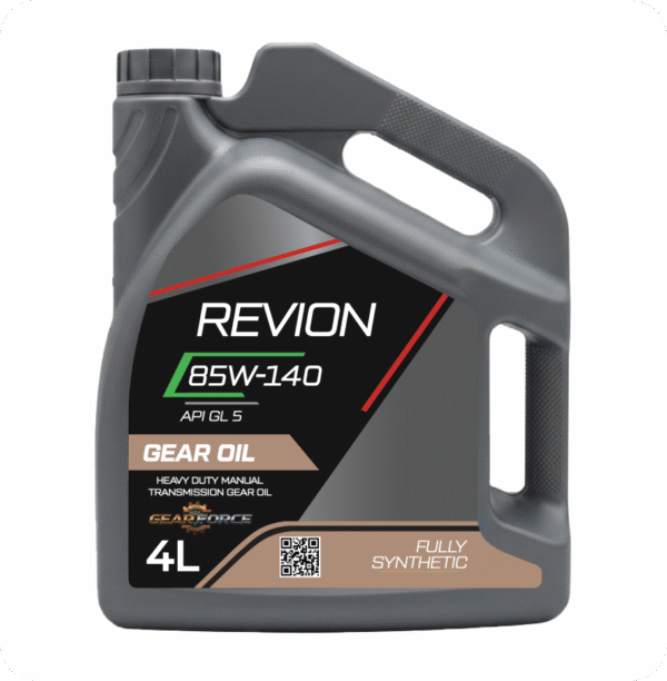 Revion Lubricants Gear Oil 85W-140 API GL 5 4 Litre