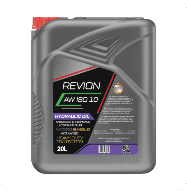 Revion Lubricant Hydraulic Oil HYD AW ISO 10 20 Litre