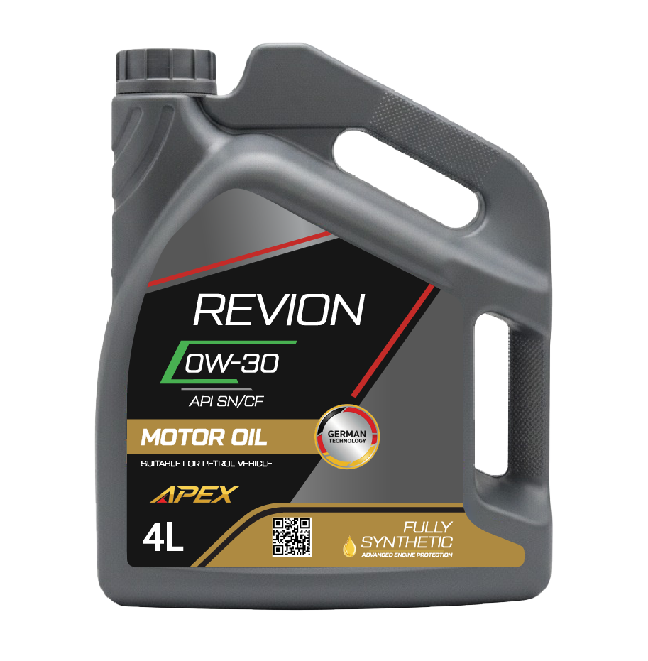 Revion Lubricants Engine Oil 0W-30 API SN/CF for Petrol Vehicle 4 Litre