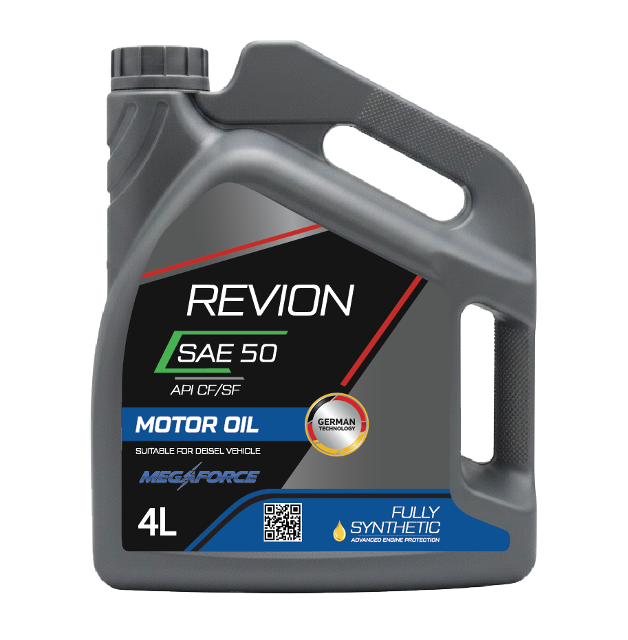 Revion Lubricants engine oil SAE 50 API CF/SF for Diesel Vehicle 4 Litre
