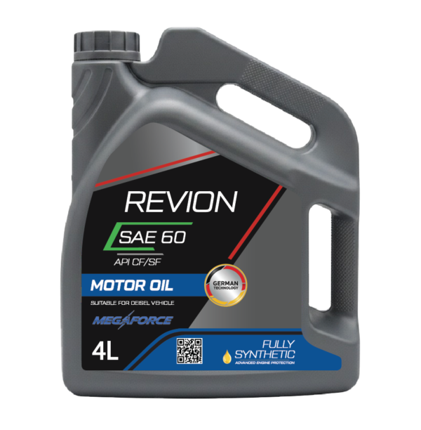 Revion Lubricants engine oil SAE 60 API CF/SF for Diesel Vehicle 4 Litre