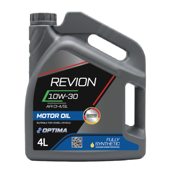 Revion Lubricants engine oil 10W-30 API CI-4/SL for Diesel Vehicle 4 Litre