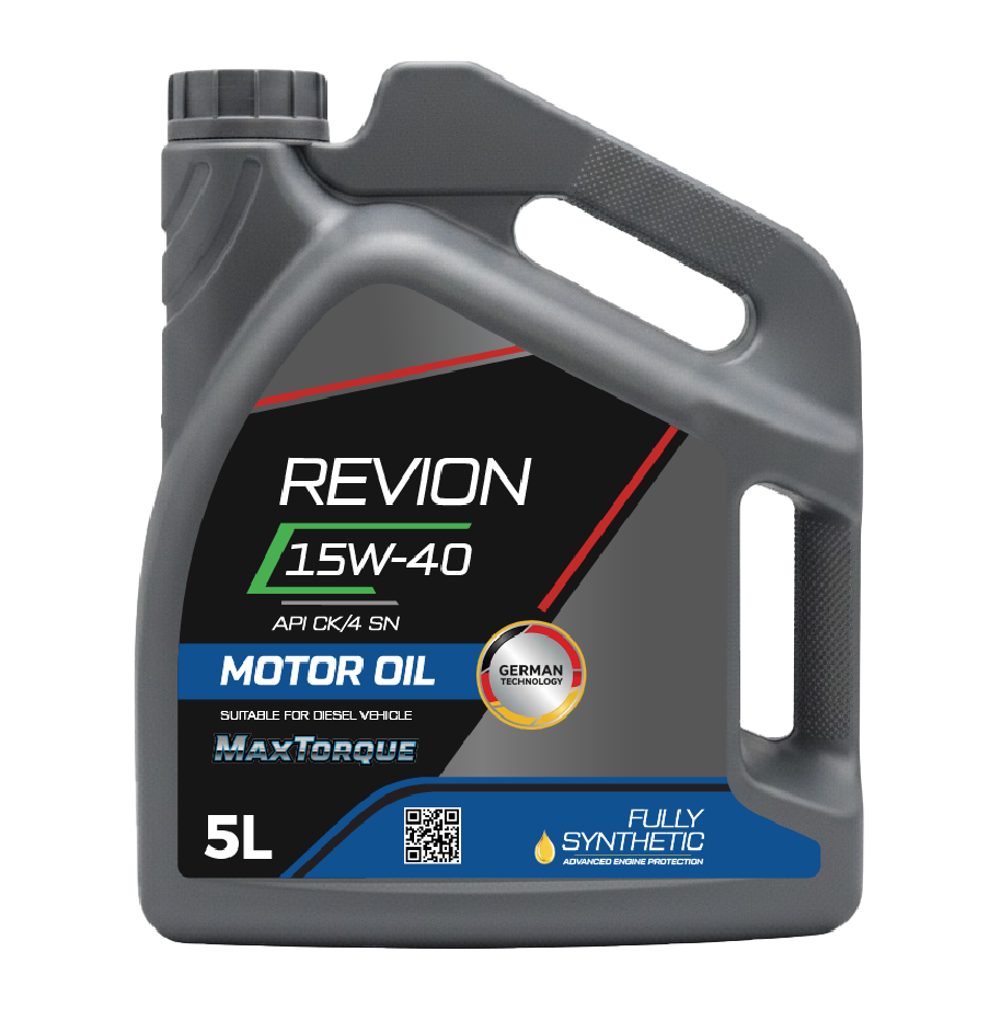 Revion Lubricants engine oil 15W-40 API CK-4/SN for Diesel Vehicle 5 Litre