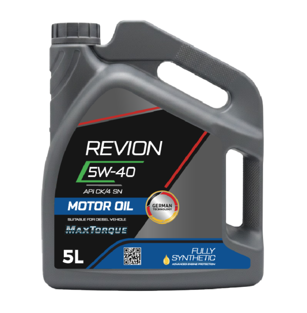 Revion Lubricants engine oil 5W-40 API CK-4/SN for Diesel Vehicle 5 Litre