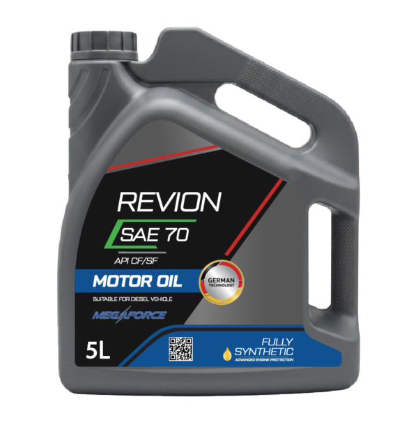Revion Lubricants engine oil SAE 70 API CF/SF for Diesel Vehicle 5 Litre