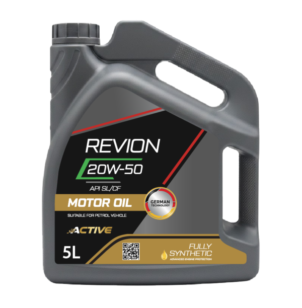 Revion Lubricants engine oil 20W-50 API SL/CF for Petrol Vehicle 5 Litre