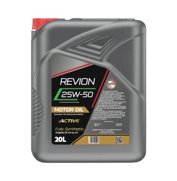 Revion Lubricants engine oil 25W-50 API SL/CF for Petrol Vehicle 20 Litre