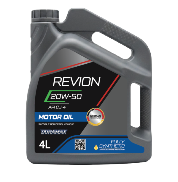 Revion Lubricants engine oil 20-50 API CJ-4 for Diesel Vehicle 4 Litre
