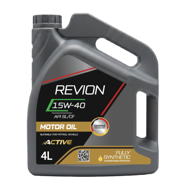 Revion Lubricants engine oil 15W-40 API SL/CF for Petrol Vehicle 4 Litre