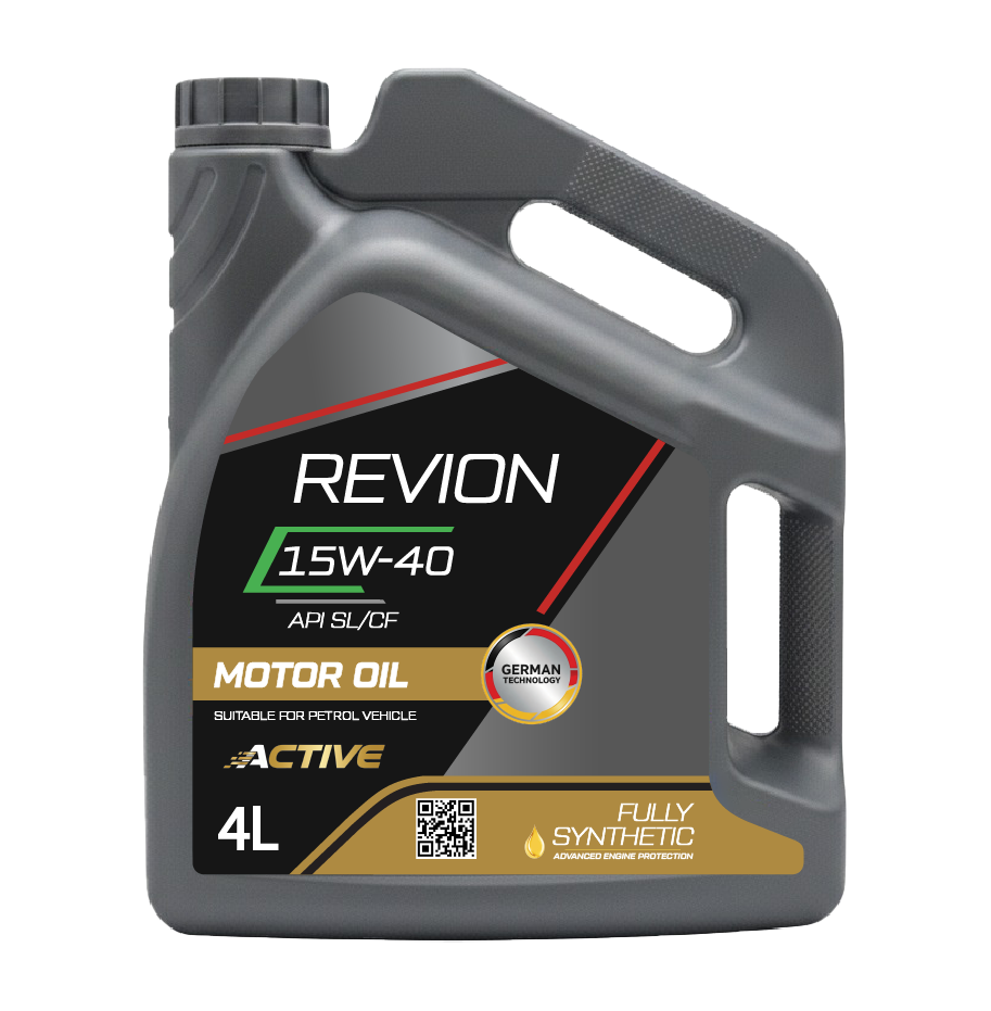 Revion Lubricants engine oil 15W-40 API SL/CF for Petrol Vehicle 4 Litre