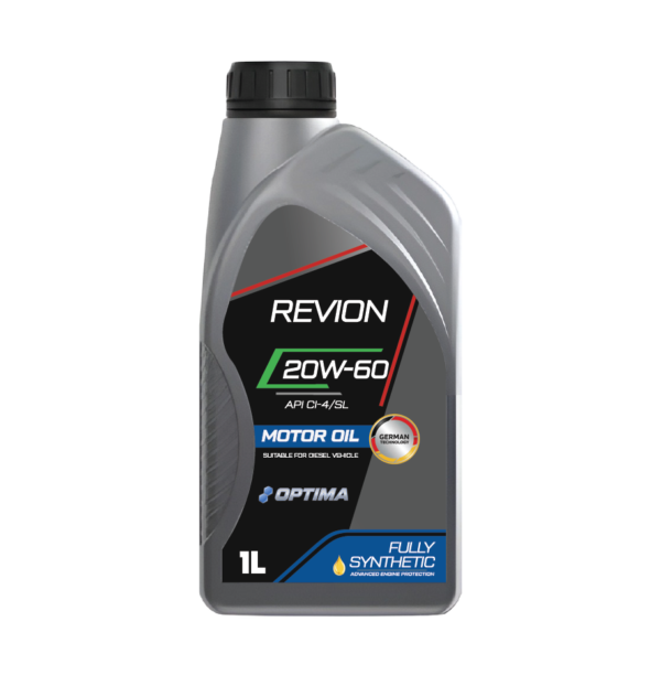Revion Lubricants engine oil 20W-60 API CI-4/SL for Diesel Vehicle 1 Litre