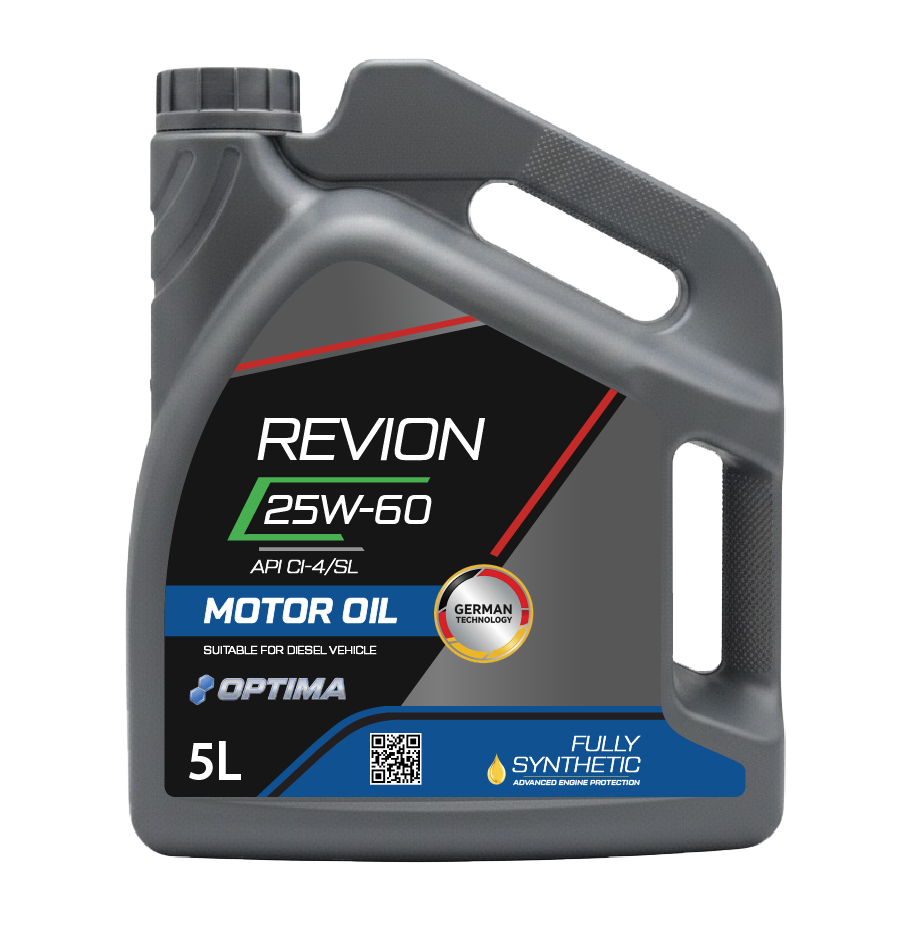 Revion Lubricants engine oil 25W-60 API CI-4/SL for Diesel Vehicle 4 Litre