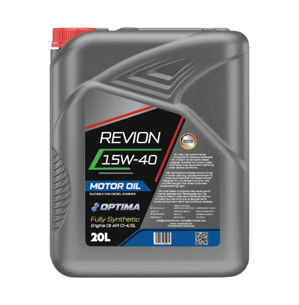 Revion Lubricants engine oil 15W-40 API CI-4/SL for Diesel Vehicle 20 Litre