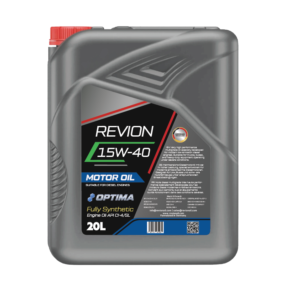 Revion Lubricants engine oil 15W-40 API CI-4/SL for Diesel Vehicle 20 Litre