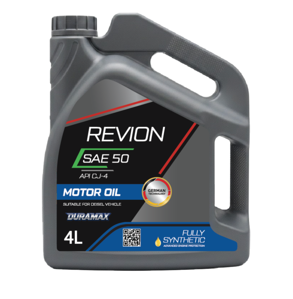 Revion Lubricants engine oil SAE 50 API CJ-4 for Diesel Vehicle 4 Litre