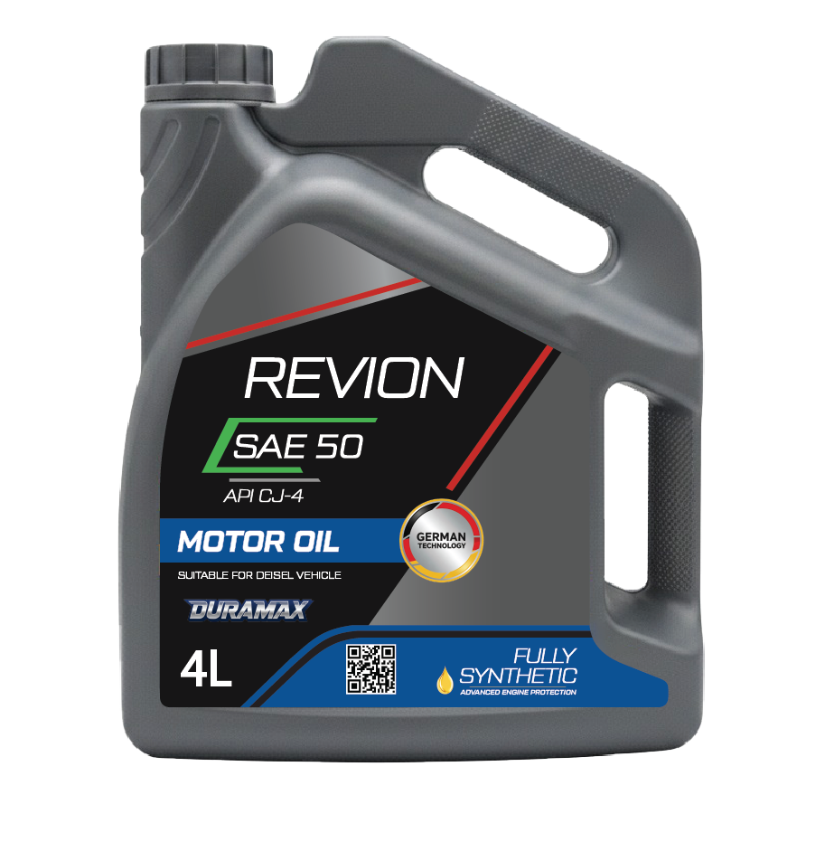 Revion Lubricants engine oil SAE 50 API CJ-4 for Diesel Vehicle 4 Litre