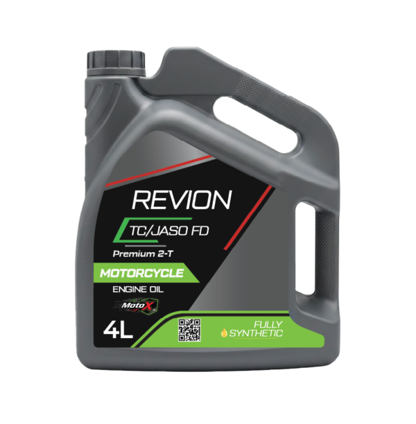 Revion 2-stroke Motorbike Oil API TC / JASO FD (2T) 4 Litre