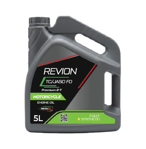 Revion 2-stroke Motorbike Oil API TC / JASO FD (2T) 5 Litre