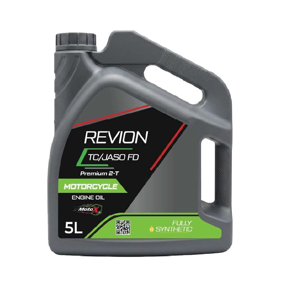 Revion 2-stroke Motorbike Oil API TC / JASO FD (2T) 5 Litre
