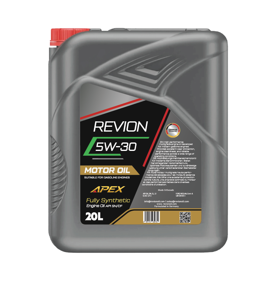 Revion Lubricants Engine Oil 5W-30 API SN/CF for Petrol Vehicle 20 Litre