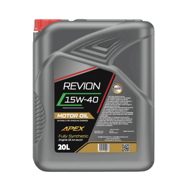 Revion Gasoline Engine Oil 15W-40 API SN/CF 20 Litre