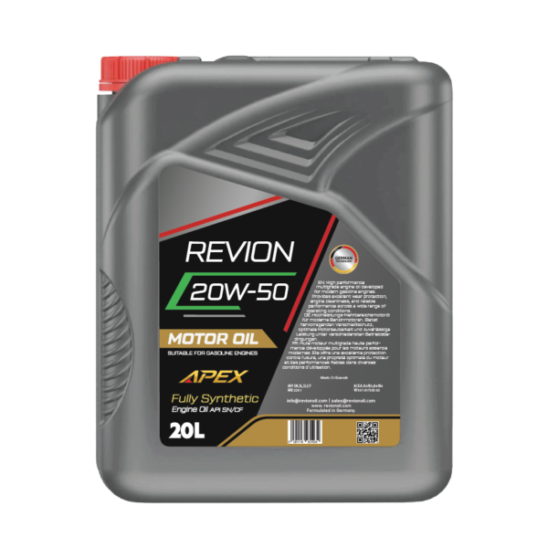 Revion Gasoline Engine Oil 20W-50 API SN/CF 20 Litre