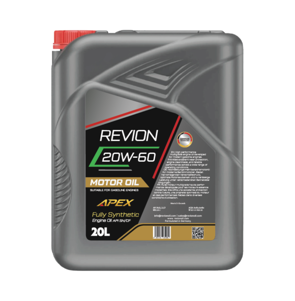 Revion Gasoline Engine Oil 20W-60 API SN/CF 20 Litre