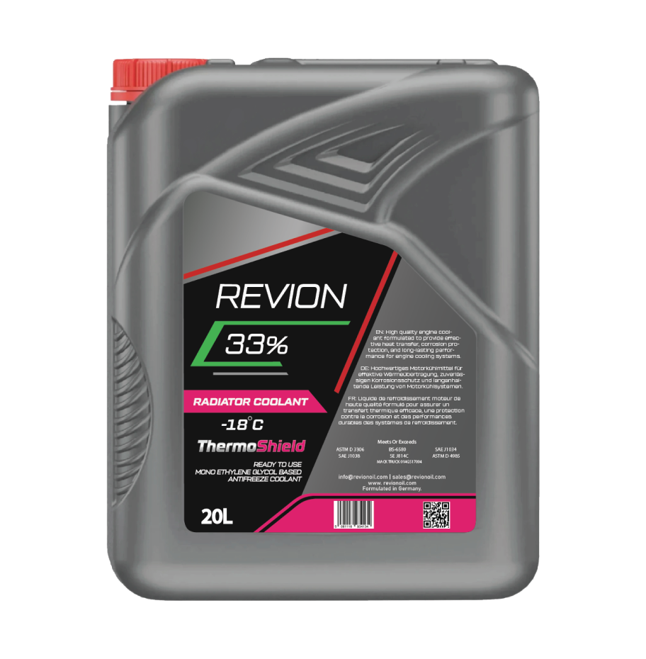 Revion Antifreeze Coolant 33% 20 Litre – Revion Oil