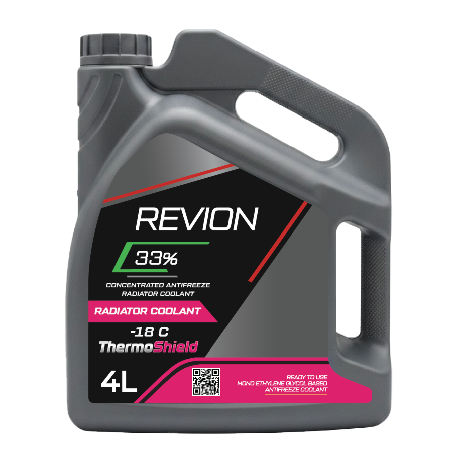 Revion Antifreeze Coolant 33% 4 Litre – Revion Oil