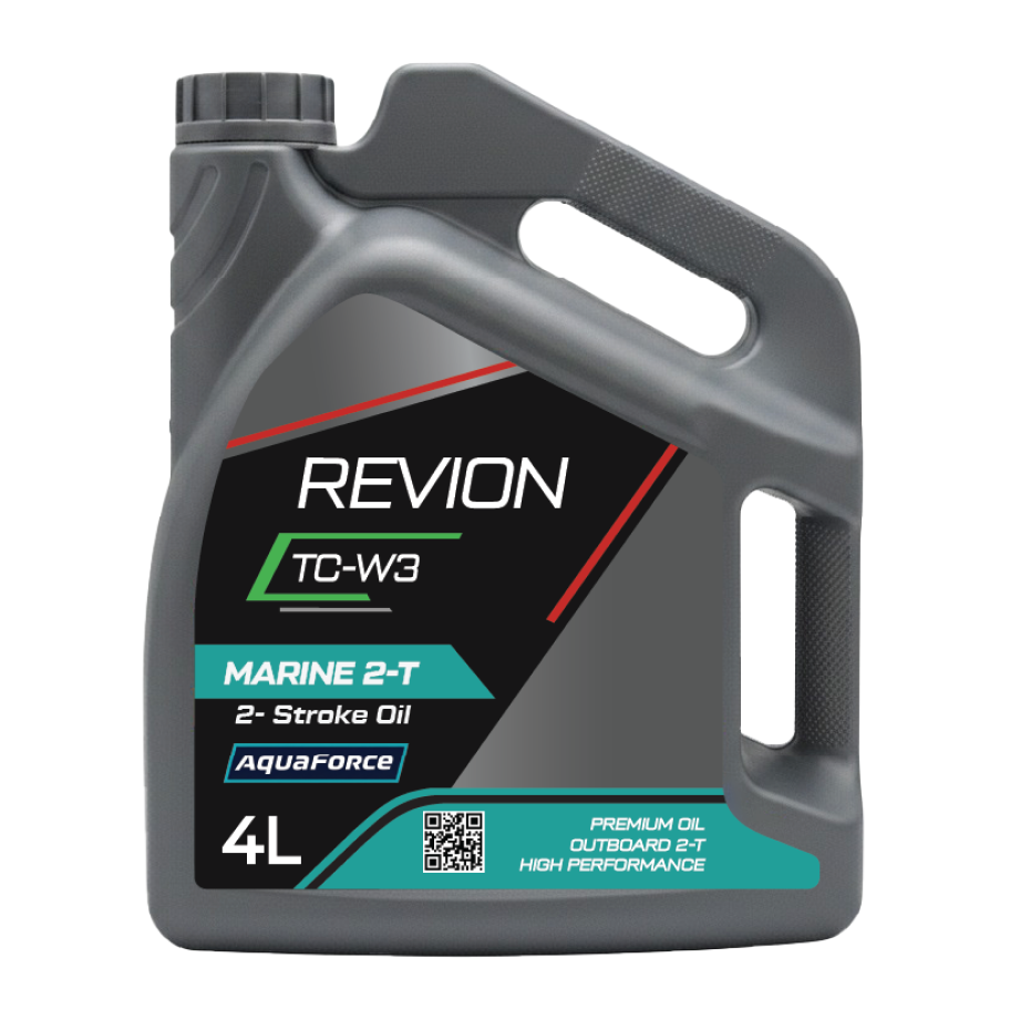 Revion 2-stroke Marine Oil 2T API TC-W3 4 Litre