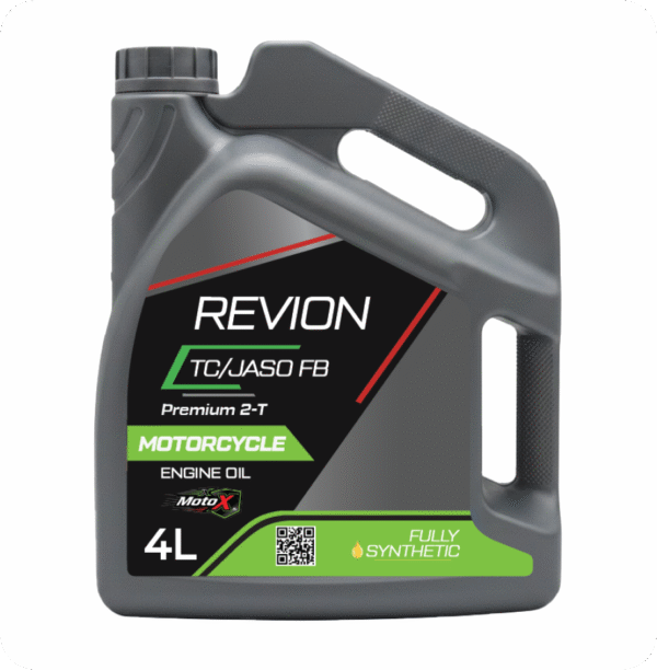 Revion 2-stroke Motorbike Oil API TC / JASO FB (2T) 4 Litre