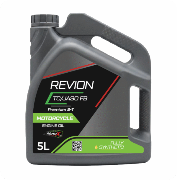 Revion 2-stroke Motorbike Oil API TC / JASO FB (2T) 5 Litre