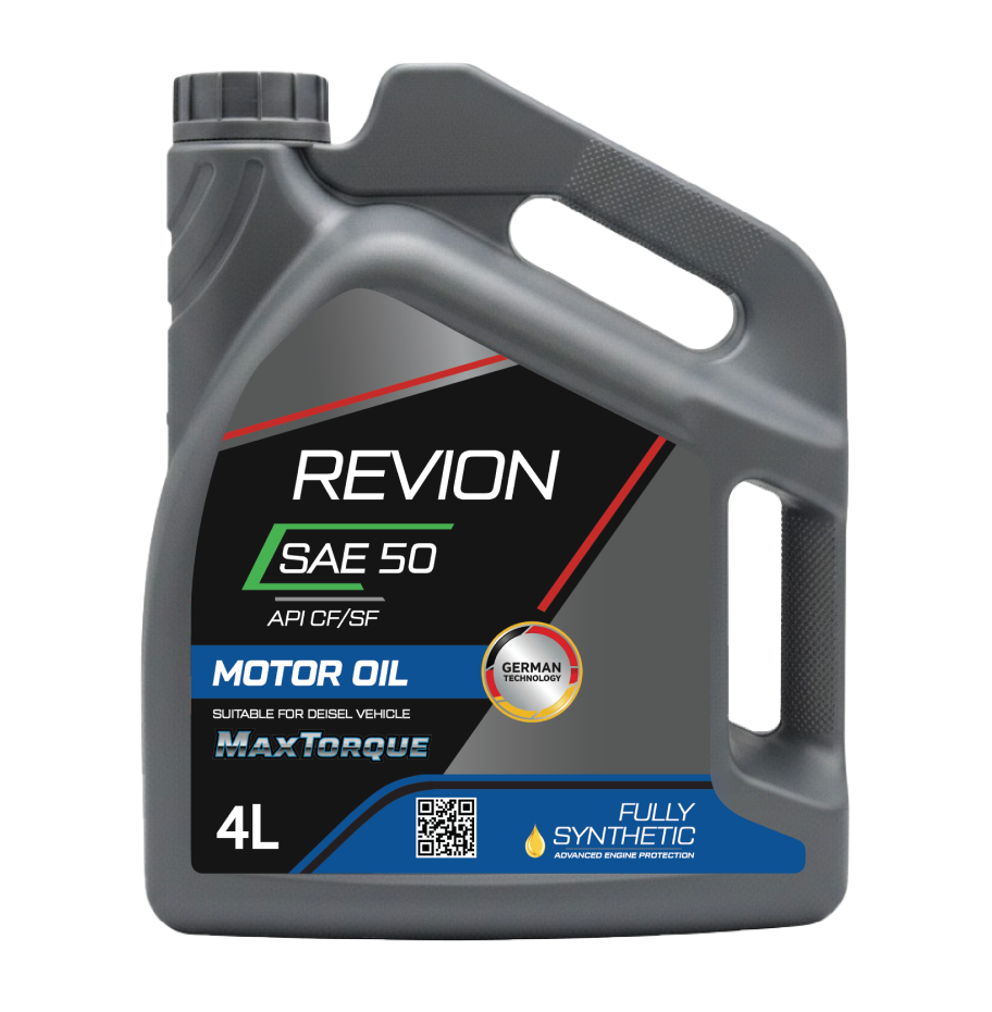 Revion Lubricants engine oil SAE 50 API CF/SF for Diesel Vehicle 4 Litre