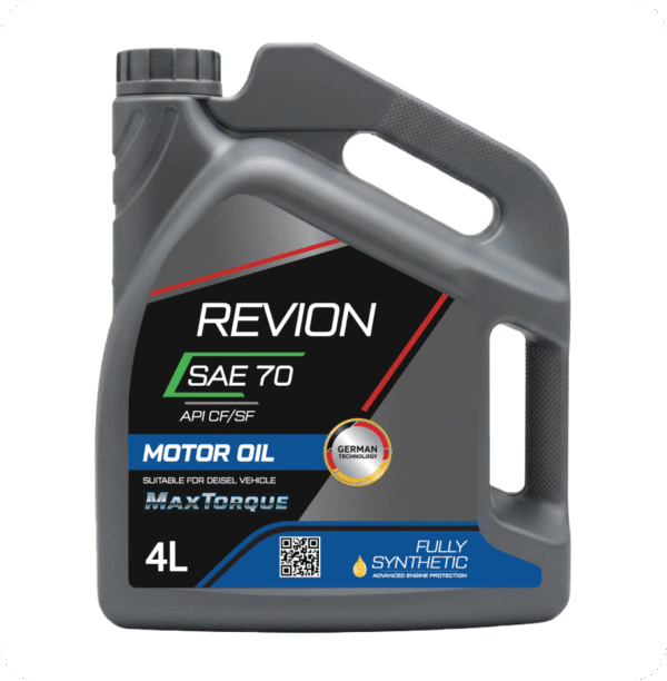 Revion Lubricants engine oil SAE 70 API CF/SF for Diesel Vehicle 4 Litre